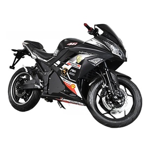Motocicleta eléctrica de alta velocidad Little <span class=keywords><strong>Ninja</strong></span>, la más vendida en Rusia, con transmisión por cadena de 3000W, modelo Fire Tooth R3V6, vehículo eléctrico de 72V - Product Image 5
