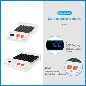 Agitador de Laboratorio Veidt Lab de 10 Rodillos, Mezclador de Sangre con Pantalla LCD, Mezclador de Muestras de Sangre con Indicador de Velocidad LCD - Product Image 4