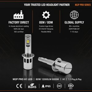 Sistema de Iluminación Automotriz CAR-REFINE M2P-PRO H1, <span class=keywords><strong>Bombilla</strong></span> LED H11 para Faros Delanteros, Iluminación LED <span class=keywords><strong>H7</strong></span> Canbus para BMW, para Vios, Faro Delantero LED H1 H3 - Product Image 5