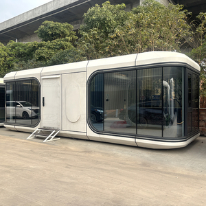 Maisons préfabriquées modulaires de luxe Maisons capsule en acier pour studio, bureau, hôtel petites maisons à prix économique - Product Image 2