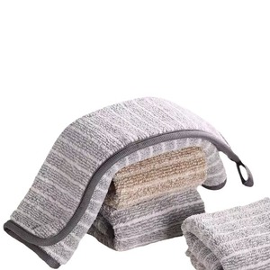 Chiffon de nettoyage absorbant résistant à l'huile, 25x25cm, 30x30cm, motif rayé, multifonctionnel, pour usage sur cuisinière de cuisine - Product Image 1