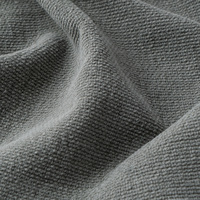 Plaids personnalisés en coton et viscose gris gaufré avec franges, anti-boulochage, pour la décoration de la chambre et du pied de lit – Vente en gros
