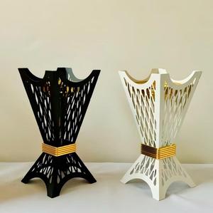 Brûleurs d'encens de style oriental ajourés, chandeliers en <span class=keywords><strong>fer</strong></span> forgé électroplaqué, artisanat métallique, vente en gros - Product Image 5
