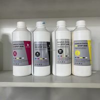 Ventes d'usine directes encre premium dtf cmyk pour imprimante dtf transfert encre d'impression de film pet