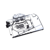 Bykski N-AS4090STRIX-X-V2 RGB GPU Water Block untuk ROG Strix RTX 4090 D TUF Kartu Grafis Pendingin Cair