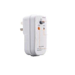 Enchufe de protección contra fugas Marc Lichte 16A, 1 toma con botón de prueba y reinicio para electrodomésticos - Product Image 1