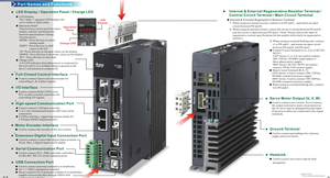 Variateur de vitesse série ASD-A2-5543-E 5,5 kW 400 V triphasé avec contrôle de mouvement EtherCAT - Product Image 6