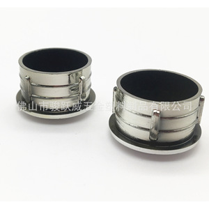 Stainless Steel Plug 25 Mm Electroplated Cap For Plastic Tube Furniture Hardware Durable Finish - Product Image 2