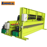 Machine de découpe, d'expansion, de pliage et de découpe de panneaux en nid d'abeille en aluminium pour blocs de noyau en aluminium Linwell