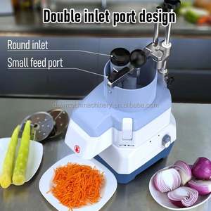 Machine électrique multifonctionnelle automatique pour couper les légumes et les fruits, trancher et couper en dés les pommes de terre, les oignons, les concombres, les carottes - Product Image 2