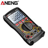 Multimètre intelligent SZ28, testeur de tension et de courant AC/DC 400V, 4 MHz, 4000 points de lecture, test de transistors HFE 400m, alerte batterie faible