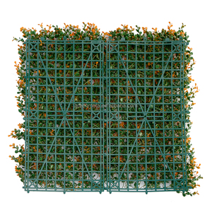 Panel de pared verde de plantas artificiales, naranja, <span class=keywords><strong>Buxus</strong></span>, 50x50cm - Product Image 5