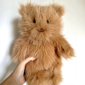 ราคาขายส่ง ตุ๊กตาหมีบาร์โธโลมิว ขนาด 26 ซม. ตุ๊กตาหมีนุ่มฟูสีน้ำตาลน่ารัก ตุ๊กตาหมีเท็ดดี้ขนนุ่ม - Product Image 5
