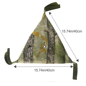 Sacchetto di sabbia con treppiede pesante e mimetico con borsa in pietra per treppiede - Product Image 4