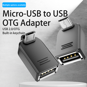 Adaptador USB2.0 OTG de 480 Mbps con Carga Rápida, Micro Macho <span class=keywords><strong>a</strong></span> USB <span class=keywords><strong>A</strong></span> Hembra, Convertidor de 5 V 1 <span class=keywords><strong>A</strong></span> para <span class=keywords><strong>MP3</strong></span>, Tablet, Cámara, Videojuegos - Product Image 1