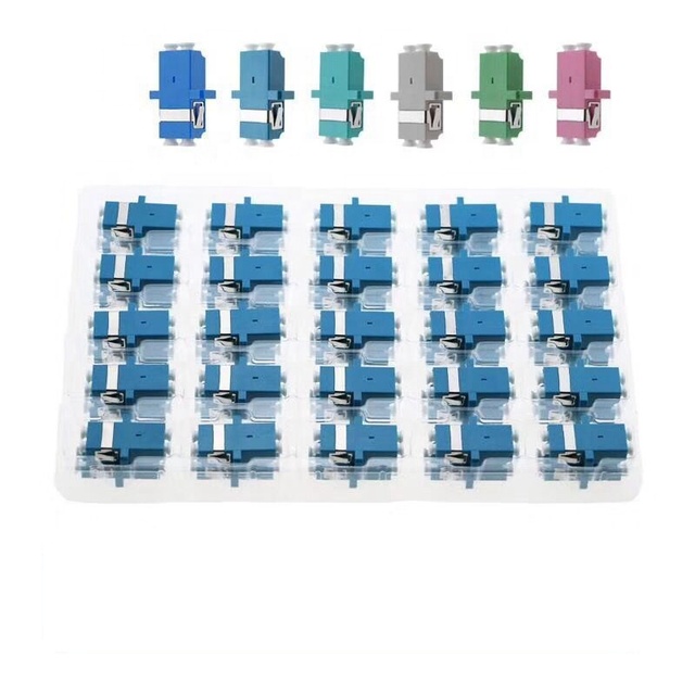 Fiber Optic Coupler Adapters SC LC APC UPC Simplex Duplex Flanged Couplers Connector