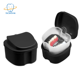 Contenitore per Dentiere di Alta Qualità a Forma di Mela, Moderno Porta Dentiere con Cestello - Product Image 2