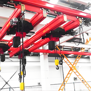 Mobile <strong>Monorail</strong> 200KG 300KG 500KG 1T 2T 3T Remote Control KBK Overhead Bridge <strong>Crane</strong> <strong>System</strong> for Clean Room Environments - Product Image 2
