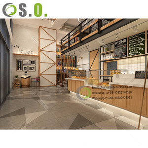 เฟอร์นิเจอร์สำหรับร้านกาแฟเฟอร์นิเจอร์ร้านกาแฟดีไซน์แบบกำหนดเอง - Product Image 6