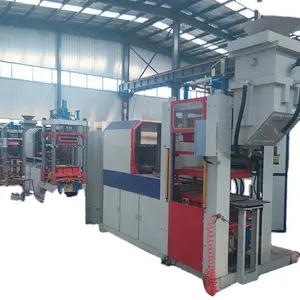 Horizontal Parting Flaskless Green Sand Casting Molding Machine And Automatic Molding Production Line