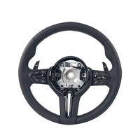 Volant en cuir noir boutonné pour BMW de haute qualité pour F30 F10 F15 F36 F01 F20 F22 F25 F31 F32 M3 M4 M5 M6X1 X2 X3 X6