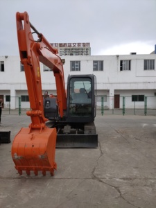 Machinerie de construction japonaise d'occasion, excavatrice Hitachi ZX60 d'occasion, équipement de construction à vendre - Product Image 5