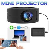 YDH-YT200 2026 Projecteur mobile mini 4K en promotion, 100 pouces, 450 ANSI, avec télécommande pour téléphone portable et fonction de mise en miroir d'écran