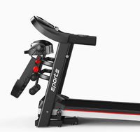 Vente en gros d'équipements de gym commerciaux, tapis de course pliable motorisé pour usage professionnel
