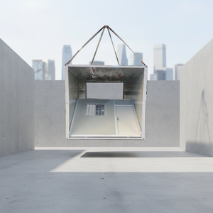 Maison préfabriquée pliable d'<span class=keywords><strong>occasion</strong></span> 80 m² en acier modulaire <span class=keywords><strong>portable</strong></span> pour hôtel en plein air, centre commercial, <span class=keywords><strong>magasin</strong></span> éphémère - Product Image 4