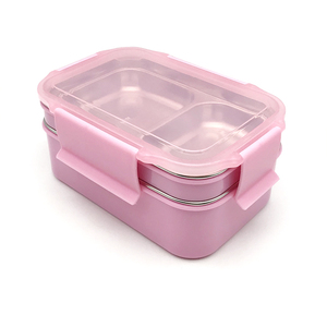 OEM Brand LOGO Stainless Steel Lunchbox Metal Lunch Container