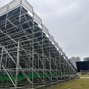 Gradas de Varias Plantas, Grandes Gradas para Espectadores con Asientos Móviles, Estructura de Acero para Conciertos y Eventos a Gran Escala - Product Image 3
