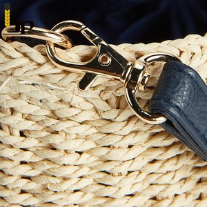 2018 Nouveau Ins conception chaude en gros flexible portatif beige rayure <span class=keywords><strong>Marocain</strong></span> <span class=keywords><strong>Sac</strong></span> De Paille De plage - Product Image 5