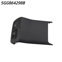 Conjunto de Ventilación de Salida de Aire Trasera 5GG864298B con Carga USB Tipo-C para VW Golf 7 MK7 MQB 2013-2019, Reposabrazos Central, Piezas de Automóvil