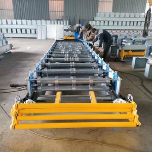 เครื่องจักรวัสดุก่อสร้างขายดี เครื่องขึ้นรูป<span class=keywords><strong>หลังคา</strong></span>ลอนลูกฟูกอะลูมิเนียม<span class=keywords><strong>แบบ</strong></span><span class=keywords><strong>ชั้น</strong></span><span class=keywords><strong>เดียว</strong></span>อัตโนมัติ - Product Image 3