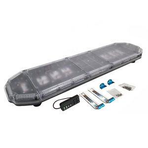 Siêu mỏng độ sáng công suất cao gen III Led IP65 lightbar màu đỏ và màu xanh e-mark R10 - Product Image 6