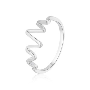 Anello Nuziale in Argento <span class=keywords><strong>Italiano</strong></span> 925 con Diamante, Fornitura Diretta dalla Fabbrica - Product Image 6
