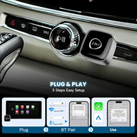 Mini adaptateur Carplay sans fil 2 en 1 Usb Carplay Dongle 2in1 pour apple iphone Adaptateur Android Auto Sans Fil Forvu I Phone 16