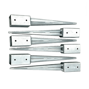 Sunsbuild Ancrage de sol robuste pour poteau de clôture, pour clôture de jardin en bois, installation facile, support extérieur - Product Image 4