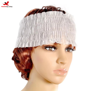 Diademas Desechables de Tela No Tejida, Suaves y Elásticas, Impermeables y Antiestáticas para Salón de Belleza Profesional, GZ RTS, Pedido Mixto al por Mayor - Product Image 1