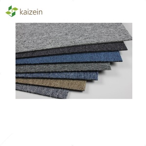 Losetas de Alfombra Modernas para Oficina Welspun, 50x50cm, Diseño Cuadrado, Pelo Cortado, Nailon con Base de Betún, Acolchadas para Pasillo - Product Image 2