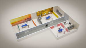 GMP Standard Hôpital Salle Blanche Personnalisé Nouveau Produit 2020 Fourni Salle D'opération Panneaux Sandwich + Construction En Aluminium 200 - Product Image 2