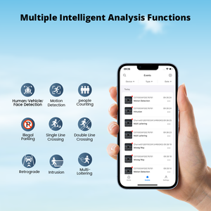 Bán buôn 8CH 5MP đầy đủ màu sắc H.265 Mạng <span class=keywords><strong>IP</strong></span> CCTV Hệ thống <span class=keywords><strong>camera</strong></span> 2-cách âm thanh an ninh với tầm nhìn ban đêm PoE tương thích - Product Image 2