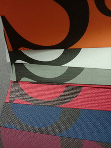 Papier gaufré texturé noir à motif élégant, carton texturé lin pour emballage de <span class=keywords><strong>scrapbooking</strong></span>, prix usine abordable - Product Image 3