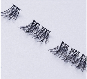 Tira de pestañas DIY-4, extensiones de pestañas de pie de pollo, extensión de pestañas transparente, conjunto de pestañas voluminosas - Product Image 2