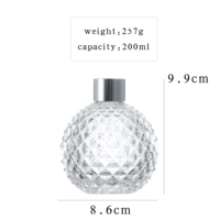 Vase diffuseur d'arômes sans flamme de 200 ml pour voiture, idéal pour la maison, vente en gros
