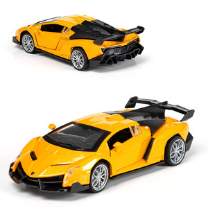 2021ที่ดีที่สุด-Saling รถหล่อ <span class=keywords><strong>Veneno</strong></span> 1/32รถรุ่นเปิดประตู Pullback โลหะผสมรถรุ่น - Product Image 1
