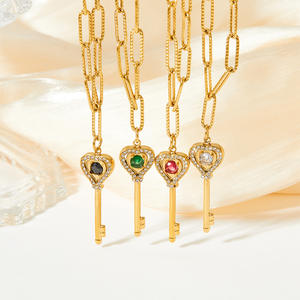 Ouple-pendientes de 14K para niñas, pendientes de encaje de 14K, de estilo antiguo - Product Image 1