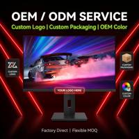 Moniteur de jeu 24 pouces 400 Hz FHD 1080P, dalle TN, 1 ms, écran plat sans cadre, pour PC et Esports
