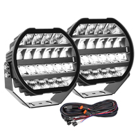 Venta al por Mayor de Faros LED Todoterreno de 9 Pulgadas y 100W, Resistentes al Agua IP67, 12V 24V, Universales para Conducción, Faros Antiniebla para Jeep, Camioneta, ATV, UTV, SUV