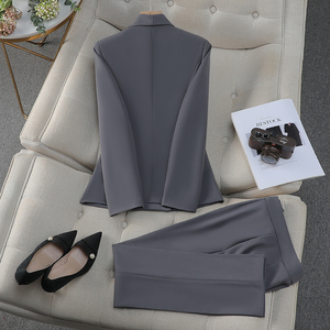 Nouveau costume professionnel haut de gamme pour femmes, printemps-automne, pour fonctionnaires et directeurs d'hôtel, veste de costume pour entretien - Product Image 4